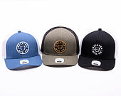 Kšiltovka Brixton - Crest Mp Mesh Cap - Military Olive
