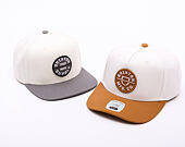 Kšiltovka Brixton - Oath Iii Snapback - Charcoal/Off White