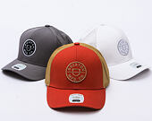 Kšiltovka Brixton - Crest X Mp Mesh Cap - Phoenix Orange/Mojave