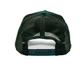 Kšiltovka New Era - MLB League Essential 9FORTY Trucker - NY Yankees - Dark Green / White