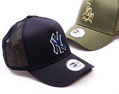 Kšiltovka New Era - MLB Outline 9FORTY Trucker - NY Yankees - Navy