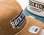 Kšiltovka Brixton - Pierson C Np Mp Snpk - Sand Corduroy