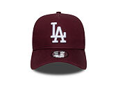 Dětská Kšiltovka New Era - MLB League Essential 9FORTY Trucker - LA Dodgers - Burgundy / White
