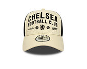 Kšiltovka New Era - Seasonal 9FORTY Trucker - Chelsea FC Lion Crest - Cream