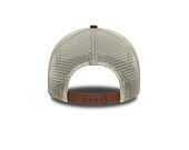 Kšiltovka New Era - Western Oval Patch Foam 9FORTY Trucker - Stone / Auburn