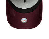 Kšiltovka New Era - MLB Contrast Stitch WS Retro 9FORTY Trucker - LA Dodgers - Burgundy