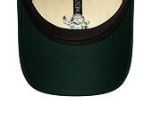 Kšiltovka New Era - Garfield at Golf Course 9TWENTY - Cream / Dark Green