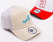 Kšiltovka New Era - F1 Seasonal POP 9FORTY Trucker - Alpine Racing - Stone