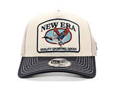 Kšiltovka New Era - Animal Oval Patch 9FORTY Trucker - Navy / Cream