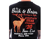 Triko New Era - Wild Graphic Tee - Black