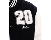 Bunda New Era - Patch Varsity Jacket - Black
