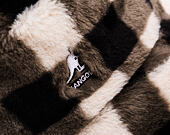 Klobouk Kangol - Faux Fur Bucket - Black Check