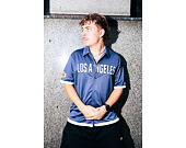 Dres New Era - NBA Button Jersey Shirt - LA Lakers - Muted Indigo
