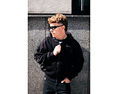 Mikina Karl Kani - Chest Signature Essential Oversized Zip Hoodie - Black