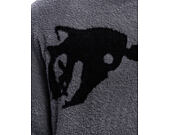 Svetr Rip N Dip - Fossil Mohair Knit Sweater - Charcoal