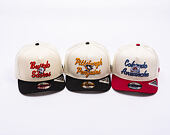 Kšiltovka New Era - NHL Chainstitch 9FIFTY A-Frame - Pittsburgh Penguins - Chrome White