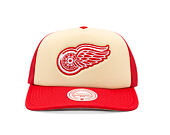 Kšiltovka Mitchell & Ness - NHL Vintage Block Trucker - Detroit Red Wings - Cream