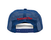 Kšiltovka Mitchell & Ness - NHL Vintage Block Trucker - New York Rangers - Cream