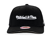 Kšiltovka Mitchell & Ness - Branded Script Stretch  - Black