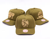 Kšiltovka Mitchell & Ness - NBA Fashion Basic Pro - Boston Celtics - Olive