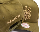 Kšiltovka Mitchell & Ness - NBA Fashion Basic Pro HWC - Milwaukee Bucks - Olive