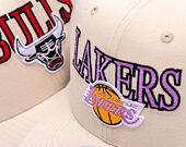 Kšiltovka Mitchell & Ness - NBA Team Name Pro Crown - Los Angeles Lakers - Bone