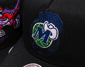 Kšiltovka Mitchell & Ness - NBA Tilted Pro Snapback Hwc - Dallas Mavericks - Black