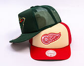 Kšiltovka Mitchell & Ness - NHL Vintage Block Trucker - Detroit Red Wings - Cream
