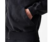 Mikina New Era - Branded Washed Full-Zip Hoody - Black