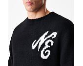 Svetr New Era - Branded Knit Sweater - Black