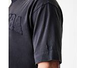 Triko New Era - Branded Washed Oversized Tee - Black