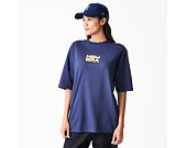 Triko New Era - Branded Location Oversized Tee - Navy