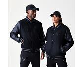 Bunda New Era - NBA Tonal Patch Varsity - Chicago Bulls - Black