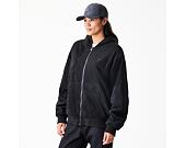 Bunda New Era - NBA Suede Hooded Jacket - LA LAkers - Black