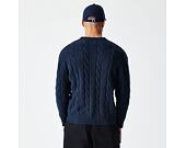 Svetr New Era - MLB Cable Knit Crew - NY Yankees - Navy