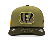 Kšiltovka New Era - NFL25 "Salute to Service" - 9SEVENTY Stretch-Snap - Cincinnati Bengals