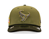 Kšiltovka New Era - NFL25 "Salute to Service" - 9SEVENTY Stretch-Snap - Houston Texans