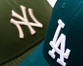Kšiltovka New Era - MLB Essential 9FORTY - LA Dodgers - Turquoise / White