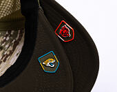 Kšiltovka New Era - NFL25 "Salute to Service" - 9SEVENTY Stretch-Snap - Jacksonville Jaguars