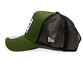 Kšiltovka New Era - Branded Patch Trucker 9FORTY Trucker - Rifle Green