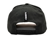 Kšiltovka New Era - NFL Charcoal Drop 9FORTY A-Frame - Kansas City Chiefs - Steel Clouds / Black