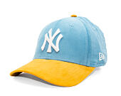 Dětská Kšiltovka New Era - MLB Kids Cord 9FORTY - NY Yankees - Blue Foam / Yellow