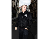 Bunda Karl Kani - Legacy Faux Suede Bowling Jacket - Black