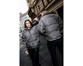 Péřová bunda Karl Kani - Small Signature Embossed Logo Puffer Jacket - Grey