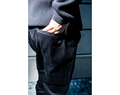 Kalhoty New Era - Branded Cord Chino Pants - Black