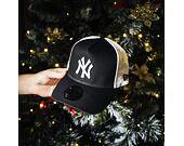 Kšiltovka New Era - MLB Clean Trucker 2 9FORTY Trucker - NY Yankees - Black / White
