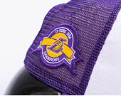 Kšiltovka New Era - NBA Side Patch 9FORTY - A-Frame Trucker - LA Lakers - Purple