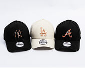 Kšiltovka New Era - Animal Pack 9FORTY MLB Faux Pony Cow Infill - Atlanta Braves