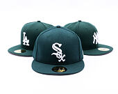 Kšiltovka New Era - MLB Seasonal 59FIFTY - Chicago White Sox - Dark Green