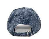 Kšiltovka New Era - MLB Washed Paisley 9TWENTY - NY Yankees - Navy